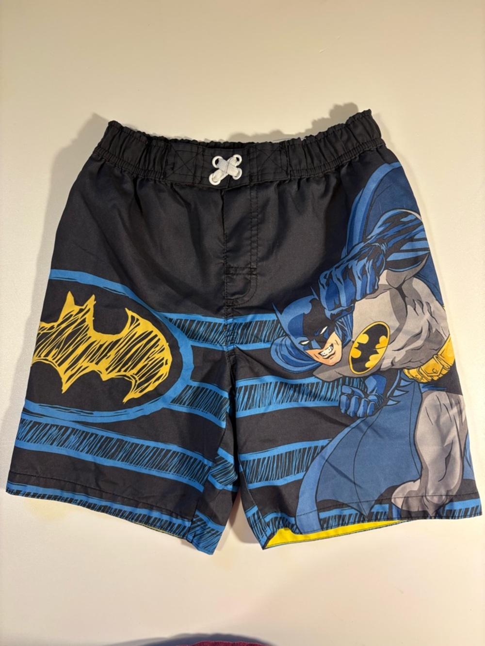 Batman Black, Blue & Yellow Boys Shorts